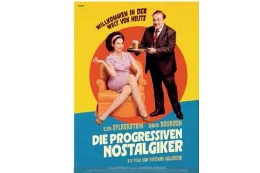 Kinofilm-Plakat für die progressiven Nostlgiker